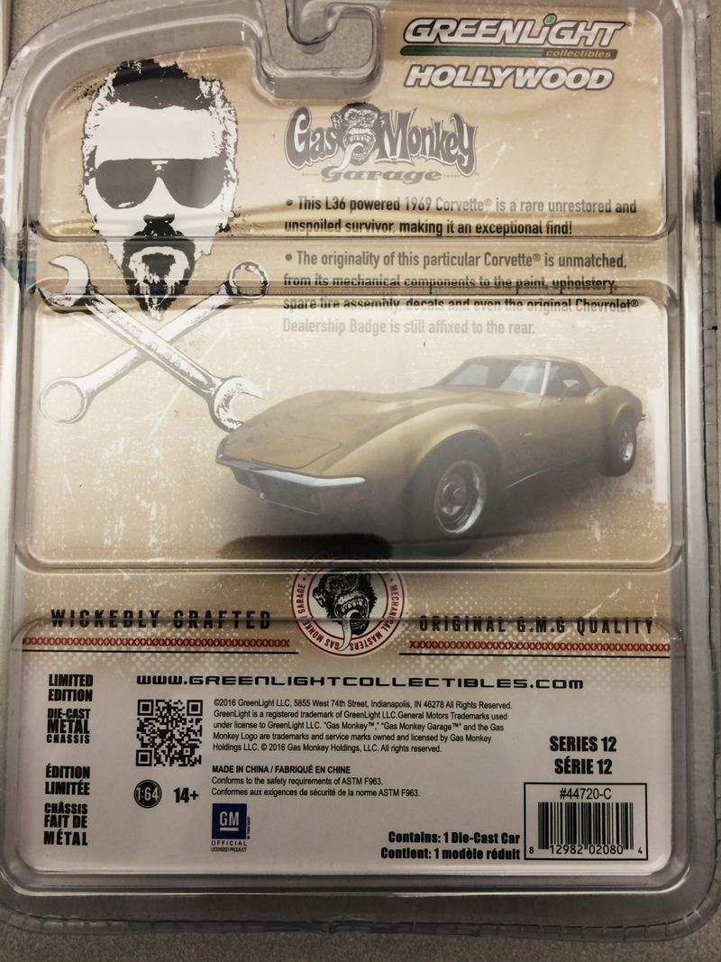 Illustration for article titled The Gas Monkey Corvette That Isn’t a Hot Wheels